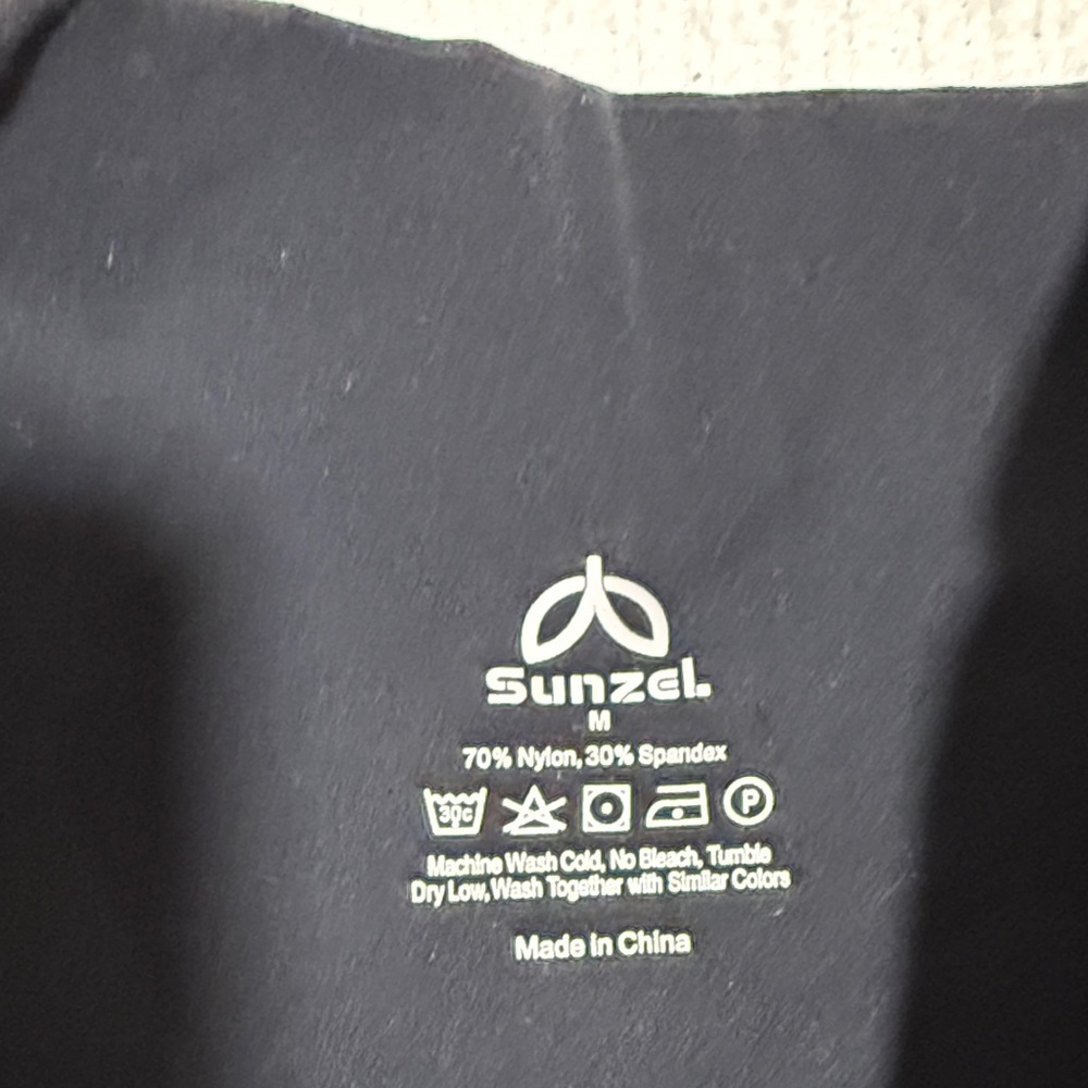 Sunzel Black Leggings biker shorts